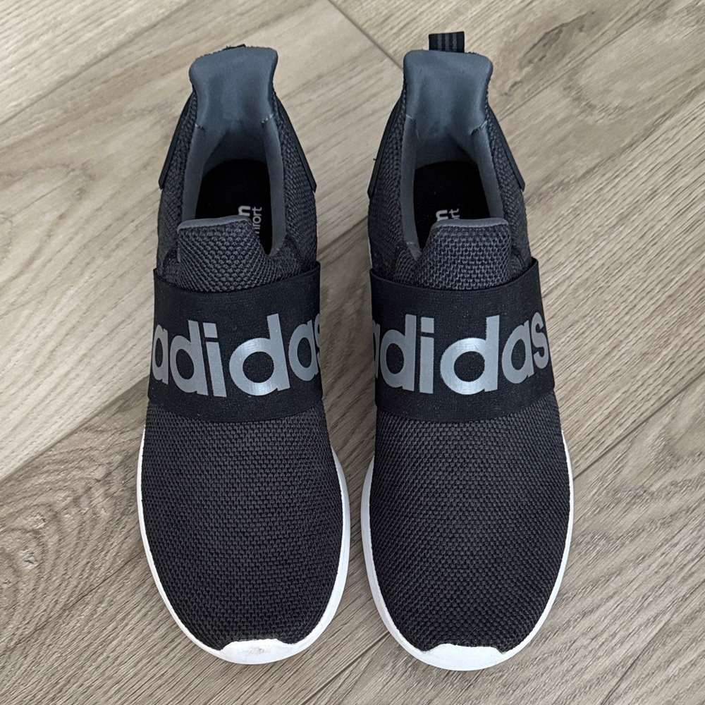 Men’s Adidas Black and White Slip-On Shoes
